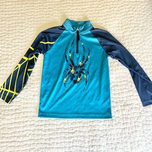 NWOT Kids Blue Spyder base layer 🕷️💙